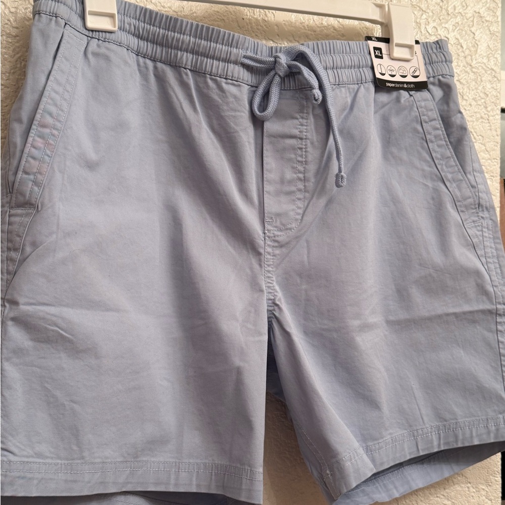 Paper Denim & Cloth Men's NWT Size XL Light Blue Polo Flat Front s Classic Fit. - Picture 4 of 16